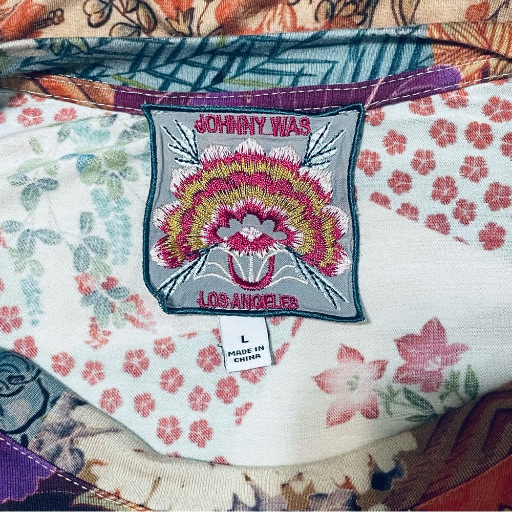JOHNNY WAS
Floral Patchwork Grace Boho Top - Picture 5 of 11
